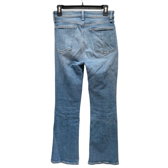 RAG & BONE Nina High Rise Ankle Flare Gravel Light Blue Jeans 27 - Picture 5 of 7